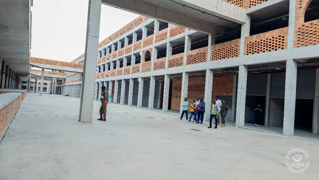 Reconstruction du Marché Central de Kinshasa : une promesse présidentielle concrétisée grâce, entre autres, au suivi du CPVS