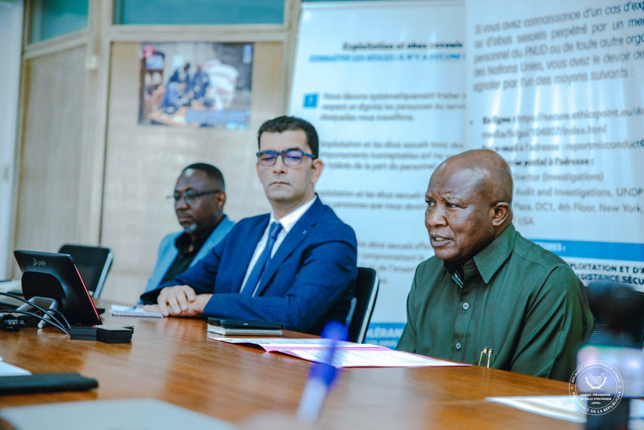 Rencontre entre le Coordonnateur du CPVS et le Représentant résident par intérim du PNUD dans le cadre de la seconde phase d’appui